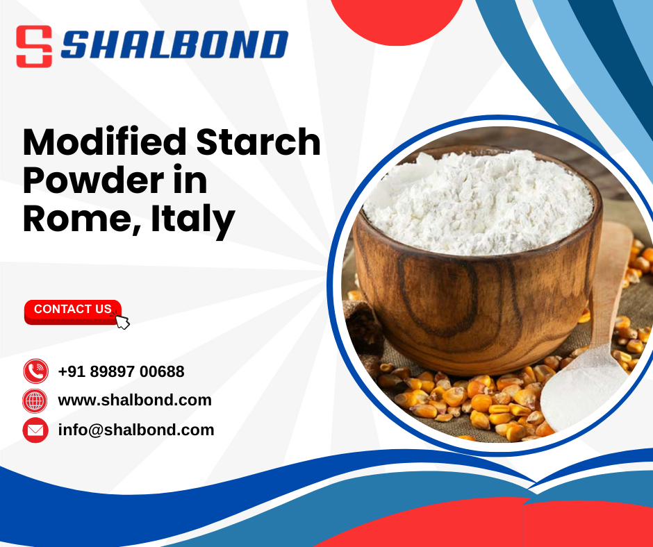 Modified Starch Powder in Rome, Italy