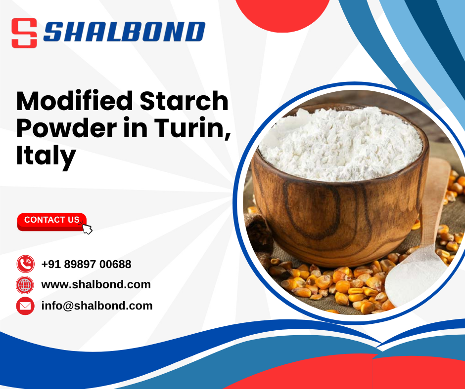 Modified Starch Powder in Turin, Italy