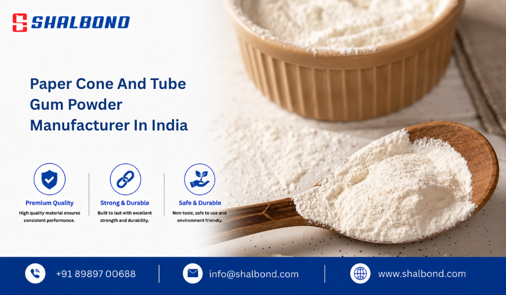 Paper Cone And Tube Gum Powder Manufacturer in India
