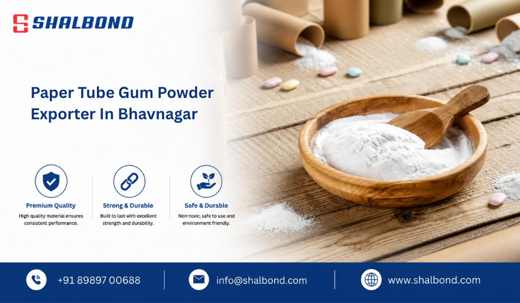 Paper Tube Gum Powder Exporter in Bhavnagar